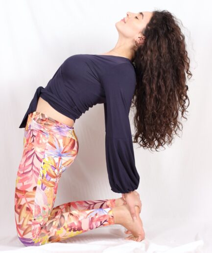 Cross Bund Leggings, Yoga Leggings, Biobaumwolle