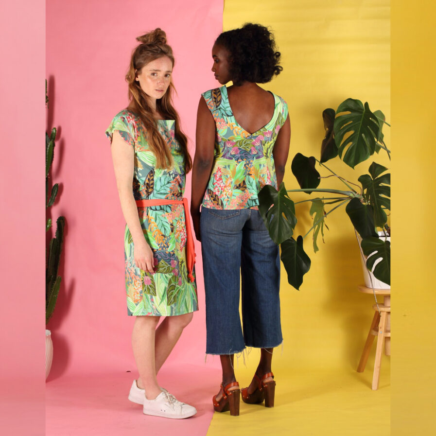 Kleid Valita mit floralem Muster