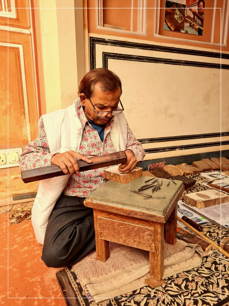India handmade stamps ManduTrap